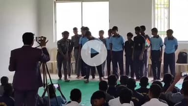 लोहरदगा: 79वां एनसीसी दिवस: सीएम स्कूल ऑफ एक्सीलेंस, नदिया हिंदू स्कूल में भव्य आयोजन