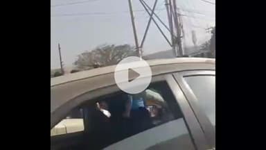 देहरादून: लाडपुर में तेज रफ्तार कार ने स्कूटी पर चढ़ाई, स्कूटी चालक सुरक्षित