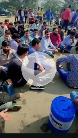 #जिंदल सा लिमिटेड विभिन्न मांगों को लेकर प्रदर्शन #विनोद _चौधरी #टीम_विनोद_चौधरी 🙏