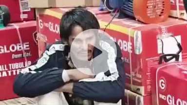 रोहतक: सुखपुरा चौक पर इनवर्टर बैटरी की दुकान में दो बार चोरी करने वाले आरोपी का सीसीटीवी फुटेज आया सामने