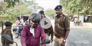 भभुआ: जिले के विभिन्न जगहों से कैमूर पुलिस ने बीते 24 घंटे में चार वाहनों से ₹7000 वसूला जुर्माना