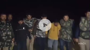 महाराजगंज: त्रिमुहानी घाट पर पुलिस और वाहन चोरों के बीच मुठभेड़, 2 बदमाश गिरफ्तार