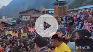 चकराता: मुख्यमंत्री पुष्कर सिंह धामी लाखामंडल पहुंचे, शिव मंदिर में की पूजा-अर्चना