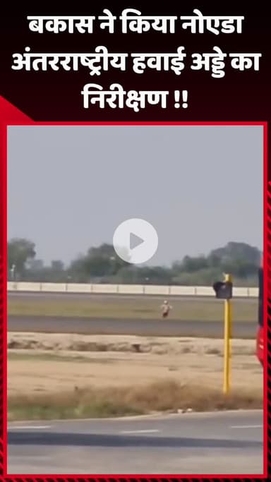 गौतम बुद्ध नगर: बकास ने नोएडा अंतरराष्ट्रीय हवाई अड्डे का किया निरीक्षण