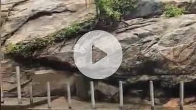 உடுமலைபேட்டை: திருமூர்த்தி மலை பஞ்சலிங்க அறிவியல் பக்தர்கள் மற்றும் சுற்றுலாப் பயணிகள் செல்ல தடை விதிக்கப்பட்டுள்ளது