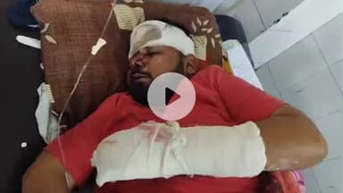 लाडपुरा: कॉमर्स कालेज रोड़ पर मोटरसाइकिल और टीपर की टक्कर में एक युवक घायल, मेडिकल कॉलेज अस्पताल में भर्ती, उपचार जारी