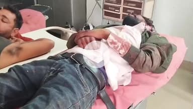 कोडरमा: भट्टबीघा में क्रेशर के पास भीषण सड़क हादसा, बोलेरो की चपेट में आने से तीन घायल, अस्पताल में भर्ती