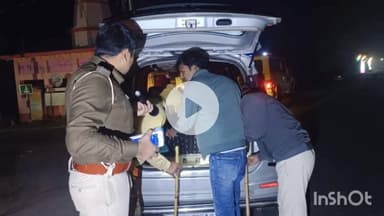 सुपौल: एसपी के आदेश पर अपराध रोकने के लिए सघन वाहन चेकिंग अभियान चलाया गया