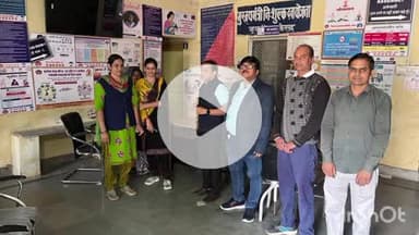 बारां: सीएमएचओ डॉक्टर संजीव सक्सेना ने पीएचसी पाली और निपानिया सब सेंटर का किया निरीक्षण