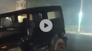 हमीरपुर: सुमेरपुर कस्बे में बाइक सवार मजदूरों को कार ने मारी टक्कर, दोनों गंभीर घायल