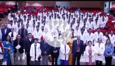 ऋषिकेश: एम्स में व्हाइट कोट सेरेमनी का आयोजन हुआ, प्रथम बैच ने मेडिकल प्रोफेशन की शपथ ली