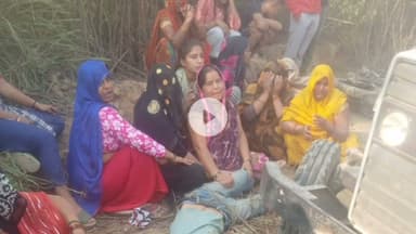 तेज रफ्तार ट्रैक्टर की चपेट में आए बाइक सवार 3 युवक, एक की मौत, दो घायल