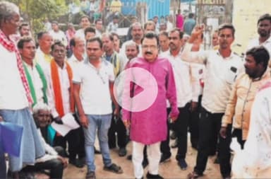 पंजीयन नहीं होने से किसानों का फूटा गुस्सा, तहसील कार्यालय का किया घेराव, विधायक मौके पर पहुंचे और अफसरों से की चर्चा