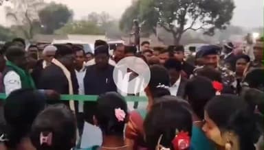 अमड़ापाड़ा: विधायक हेमलाल मुर्मू ने पाडेरकोला में तीन दिवसीय फुटबॉल प्रतियोगिता का किया उद्घाटन #football #match #opening