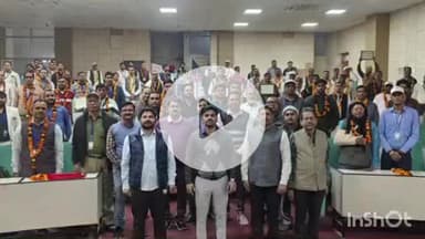 धौलपुर: उत्कृष्ट कार्य करने वाले बीएलओ को किया गया सम्मानित