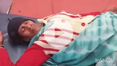 औरैया: फफूंद क्षेत्र के दिबियापुर रोड पर बाइक से गिरकर महिला घायल हुई