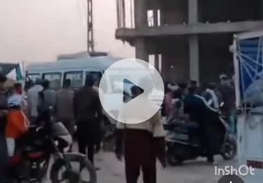 बारां: शहर के मेलखेडी रोड पर स्कूल बस और ट्रैक्टर ट्राली की भिड़ंत में आधा दर्जन बच्चे घायल, निजी अस्पताल में कराया भर्ती