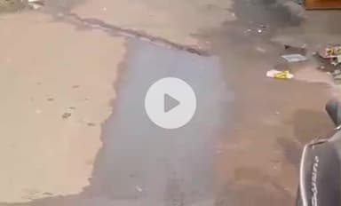 डिंडौरी: वार्ड क्रमांक 8 में सीवर लाइन का गंदा पानी सड़क पर बह रहा, वीडियो वायरल