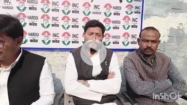 हरदोई: कांग्रेस कार्यालय पर पत्रकारों से रूबरू हुए जिलाध्यक्ष विक्रम पांडेय, बोले- SIR की समय सीमा बढ़ाई जाए
