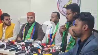 कांके: हरमू स्थित आजसू कार्यालय में आजसू छात्र संघ ने कहा- शिक्षा के लिए भिक्षा जनाक्रोश मार्च निकाला जाएगा