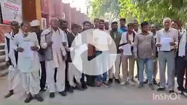 धौलपुर: बाहरी पुरा गांव को फ़रासपुरा पंचायत में पुनः शामिल करने की मांग, ग्रामीणों ने जिला कलेक्टर के नाम सौंपा ज्ञापन