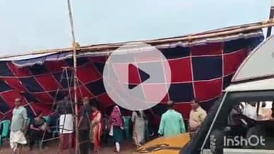 ഹൊസ്ദുർഗ്: ചെറുവത്തൂരിൽ പോലീസ് പൊളിച്ചുമാറ്റിയ സമരപ്പന്തൽ കർമ്മസമിതി പുനർനിർമിച്ചു