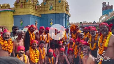 जगदलपुर: हर्षोल्लास के साथ अय्यप्पा स्वामी के भक्त शबरीमाला रवाना हुए, बालाजी मंदिर में संपन्न हुआ इरूमुड़ी विधान