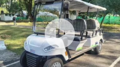 पूर्णागिरि: पूर्व सैनिकों की सुविधा के लिए बनबसा में ईसीएचएस को मिला छह सीटर गोल्फ कार्ट