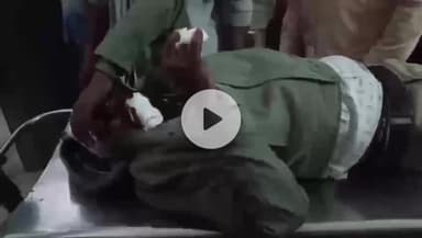 टीकमगढ़: गोंगाबेर मंदिर के पास बाइक की टक्कर में एक व्यक्ति घायल, अस्पताल में भर्ती