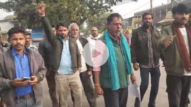 जैसीनगर: मक्का समर्थन मूल्य ₹2400 पर खरीदने और 12 घंटे बिजली आपूर्ति की मांग, किसानों ने तहसीलदार को दिया ज्ञापन