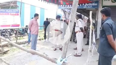 హవేలీ ఘన్​పూర్: హవేలి ఘనపూర్ జిల్లాలో పకడ్బందీ బందోబస్తు నిర్వహించడం జరుగుతుంది. జిల్లా ఎస్పీ శ్రీనివాసరావు