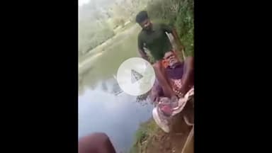 മാനന്തവാടി: വഴി സൗകര്യം ഇല്ലാതെ തിരുനെല്ലിയിൽ  രോഗിയെ  ചികിത്സക്കെത്തിച്ചത് ഉന്തുവണ്ടിയിൽ, വീഡിയോ വൈറൽ #viral