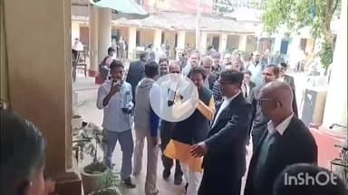 मुंगेर: मुंगेर विधायक कुमार प्रणय जीतने के बाद अधिवक्ताओं का आभार व्यक्त करने विधिज्ञ संघ, मुंगेर पहुंचे