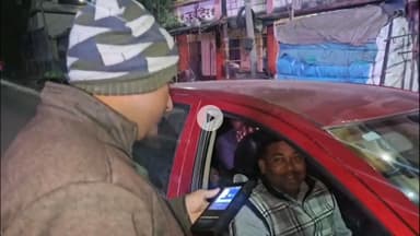 गिरिडीह: यातायात पुलिस गिरिडीह द्वारा शहर के टावर चौक पर वाहन जांच अभियान चलाया गया