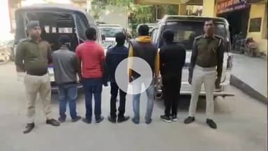 मधेपुरा: मद्य निषेध विभाग ने शराब पीने के आरोप में 5 लोगों को किया गिरफ्तार