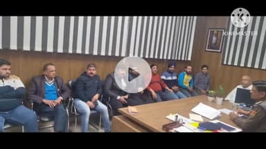 पानीपत: उप पुलिस अधीक्षक सतीश वत्स ने सीएलजी सदस्यों के साथ की बैठक, सुझाव लिए