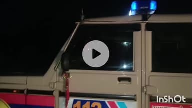 मुंगेर: श्री कृष्णा सेतु लिंक पथ पर सड़क दुर्घटना, दो लोग घायल