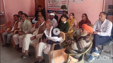 चूरू: चूरू के रतननगर में मतदाता सूचियों के पुनरीक्षण के लिए आयोजित किया गया प्रशिक्षण शिविर