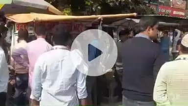 भभुआ: भभुआ शहर में अतिक्रमणकारियों पर ₹7000 का चालान काटकर वसूला गया जुर्माना