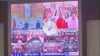 जमुई: मुख्यमंत्री महिला रोजगार योजना के तहत VC के माध्यम से 10 लाख महिलाओं के खाते में भेजा गया ₹10,000