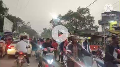 चेनारी: चेनारी के मुख्य सड़क पर नाबालिक बाइक और टेंपो चला रहे हैं