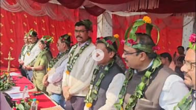 गिरिडीह: सदर प्रखंड के चुंजका और मंगरोडीह पंचायत में 'आपकी योजना, आपकी सरकार, आपके द्वार' कार्यक्रम के तहत शिविर लगा