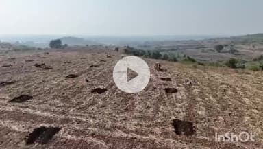 सिरोंज: ग्राम पंचायत अमीरगढ़ में वन विभाग ने वन भूमि को अतिक्रमण मुक्त कराया