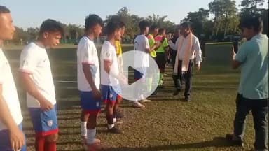 ওদালগুৰি: বড়িগাওঁত ১৪ সংখ্যক স্বৰ্গীয় ডেভিদচন ভবৰা প্ৰাক্তন বিধায়ক শোৱৰণি ফুটবল টুৰ্ণামেন্টত বিটিচিৰ অধ্যক্ষ ত্ৰিদীপ দৈমাৰী