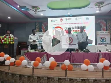 ତୁମୁସିଙ୍ଗା: କାମାକ୍ଷାନଗର: ବାଲ୍ୟ ବିବାହ ମୁକ୍ତ ହେଲା  କଙ୍କଡ଼ାହାଡ଼ ବ୍ଲକ: ଜିଲ୍ଲାପାଳ