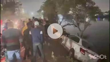 दुर्ग: बोरसी तालाब के पास हुआ सड़क हादसा