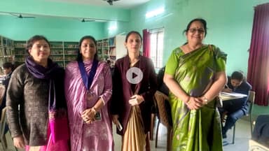 गिरिडीह: ऑरेंज द वर्ल्ड: महिला हिंसा के विरुद्ध इनर व्हील ने कार्मेल स्कूल में चलाया जागरूकता कार्यक्रम