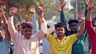 महाराजगंज: सोहरौना तिवारी में सड़क निर्माण की गुणवत्ता को लेकर ग्रामीणों ने किया विरोध प्रदर्शन