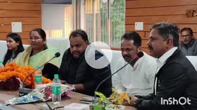 मुंगेर: नगर निगम सभागार में नवनिर्वाचित विधायक नचिकेता मंडल और जदयू प्रदेश महासचिव सौरव निधि का स्वागत