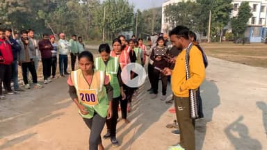 कैमू भभुआ बिहार पुलिस भर्ती का डेमो लिया गया कोच बीरू सर